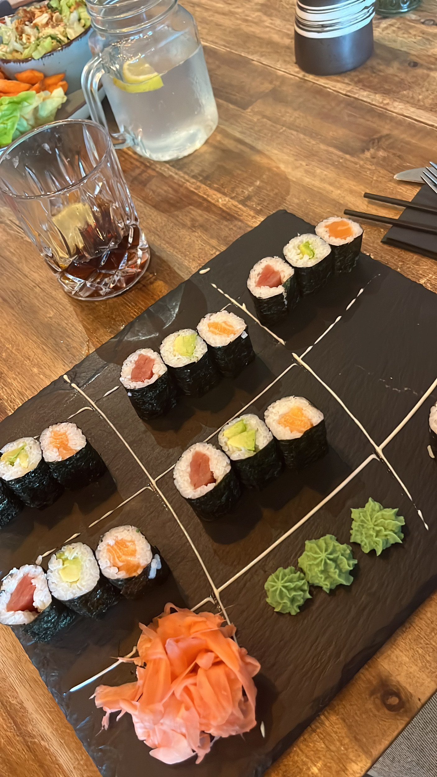 Sushi-Mein Lieblingsessen